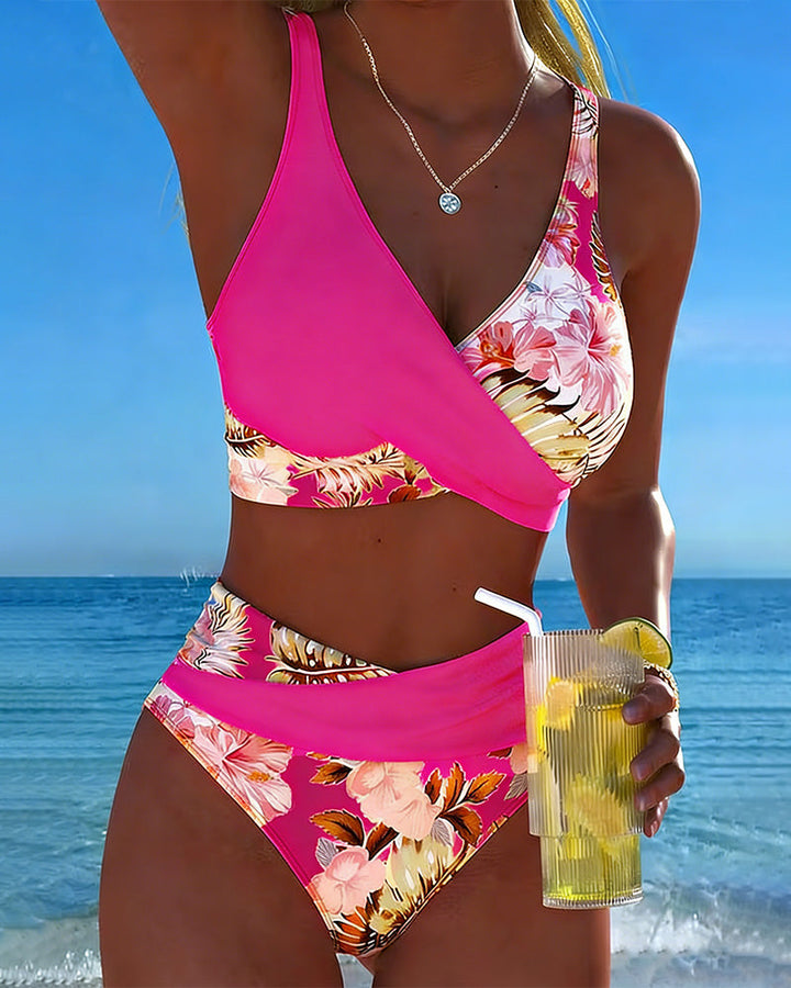 Jolina™ | Kwiatowy Kontrastowy Bikini
