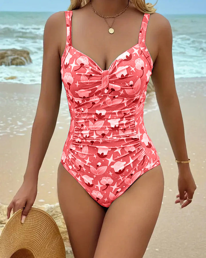 Clara™ | Jednoczęściowy tankini z nadrukiem