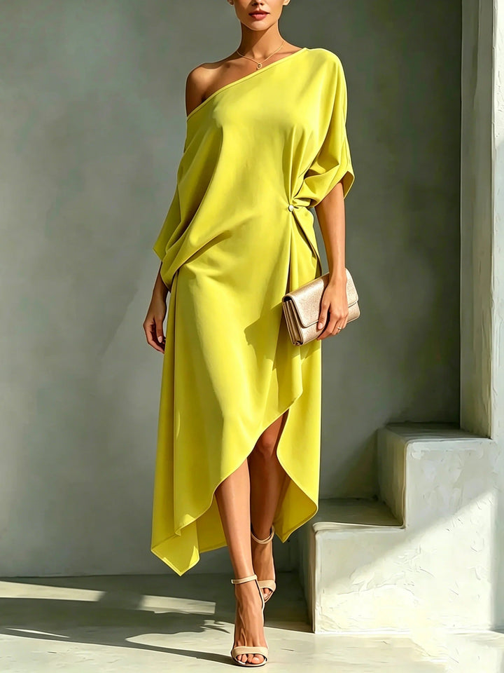 Kamila | Elegancka asymetryczna sukienka