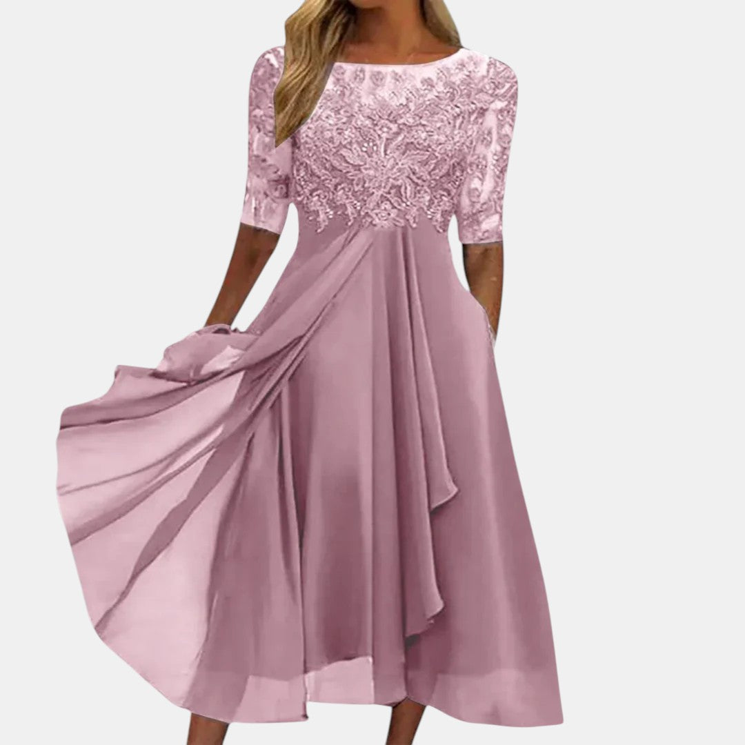 Rhonda | Elegancka Sukienka Koronkowa