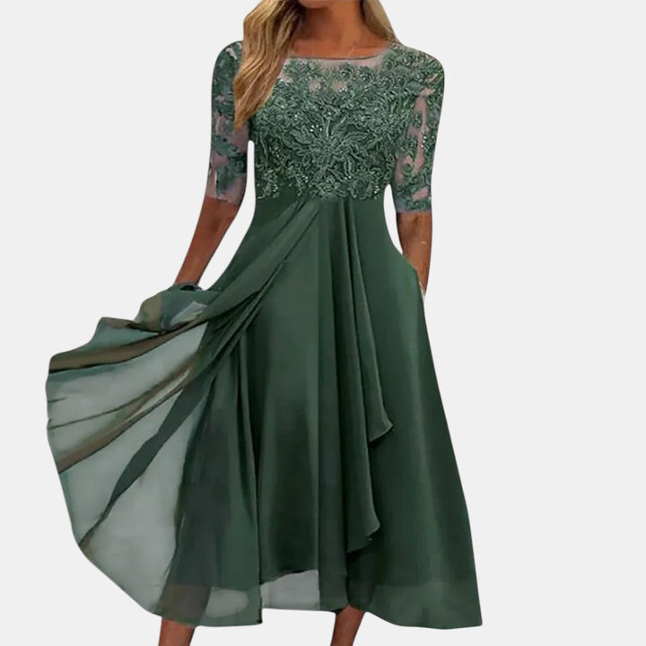 Rhonda | Elegancka Sukienka Koronkowa