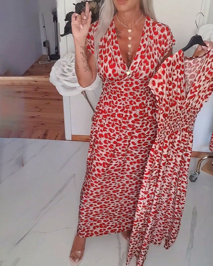 Avery - Luźna, stylowa sukienka maxi