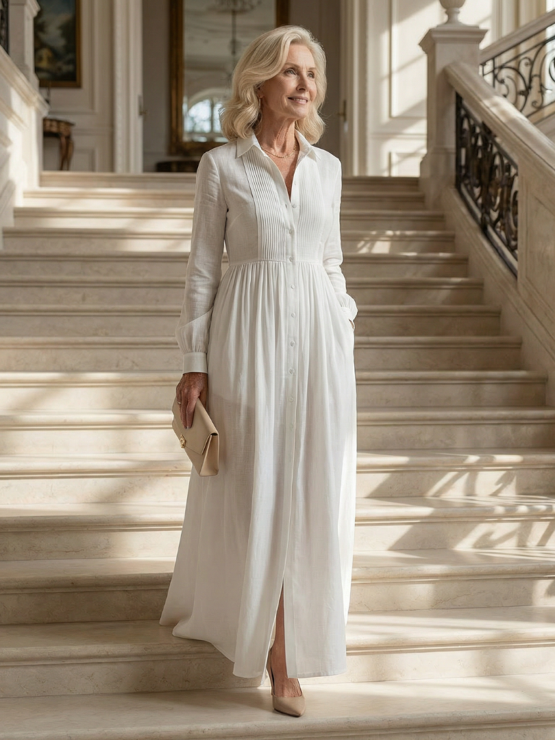 Agnieszka | Lekka Sukienka Maxi