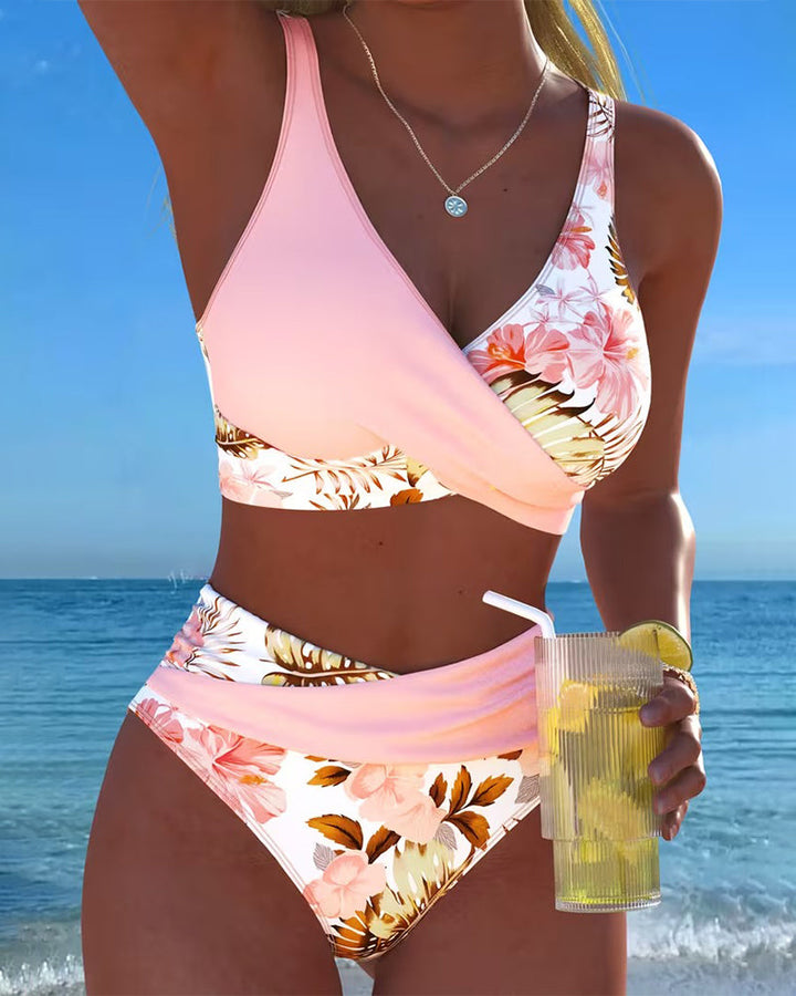 Jolina™ | Kwiatowy Kontrastowy Bikini