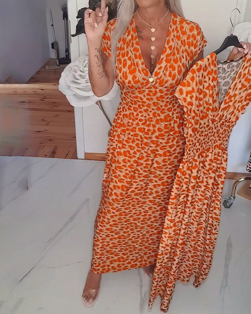 Avery - Luźna, stylowa sukienka maxi