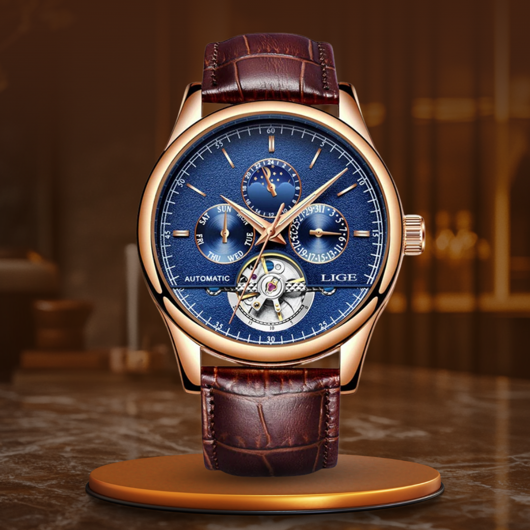 Automatyczny Mechaniczny Zegarek Tourbillon