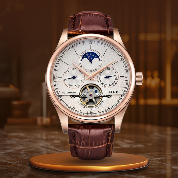 Automatyczny Mechaniczny Zegarek Tourbillon
