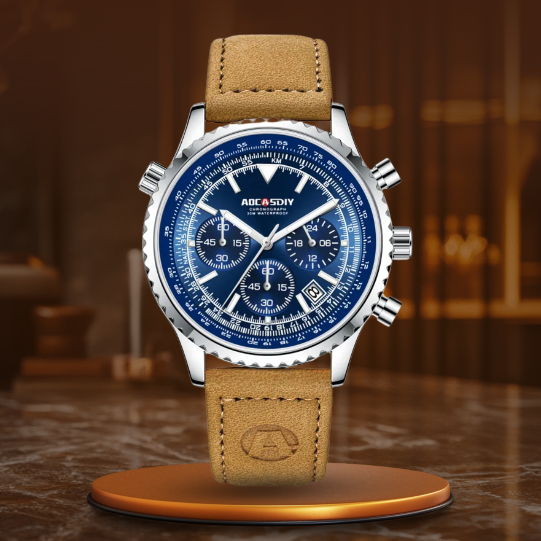 Luksusowy zegarek chronograf