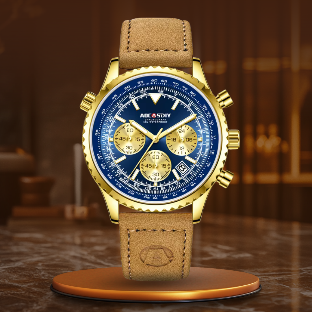 Luksusowy zegarek chronograf
