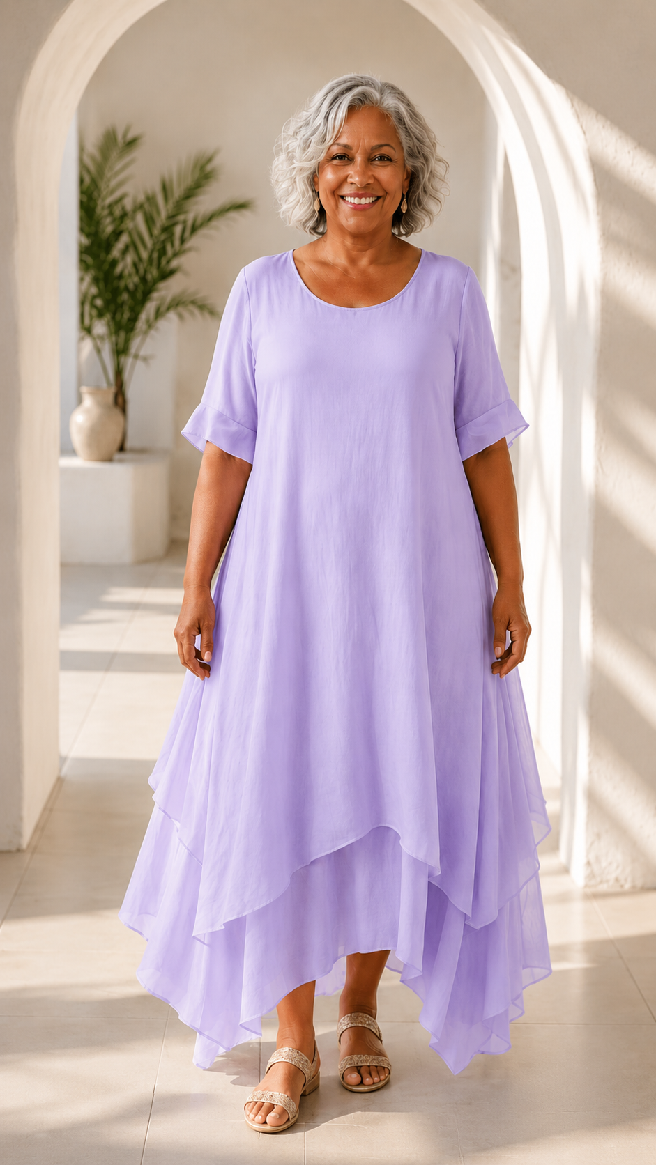 Aria | Lekka sukienka maxi