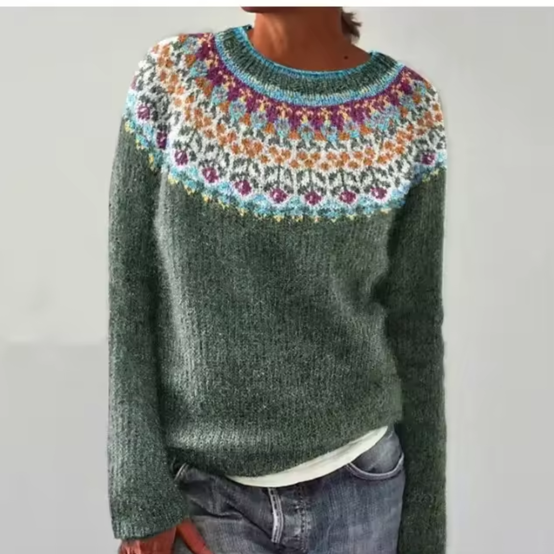 Susi | Przytulny Retro Sweter