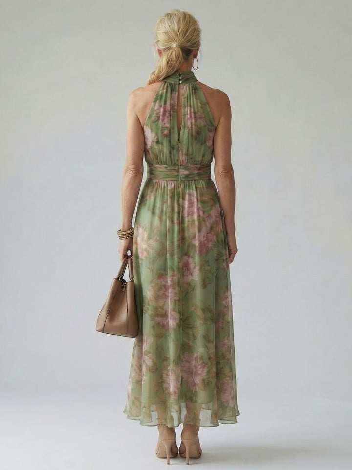 Mireille | Sukienka Midi Halter