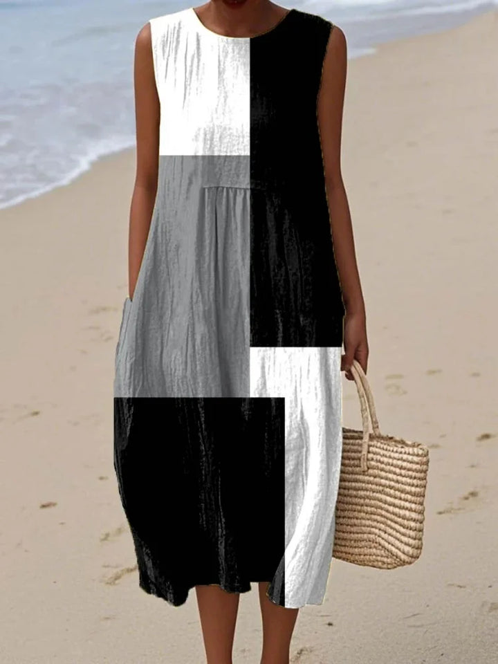 Eva | Elegancka Midi Sukienka