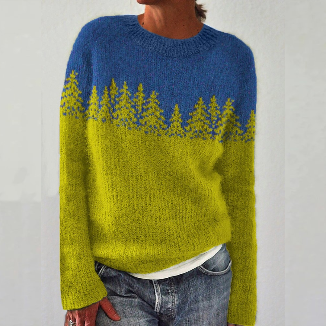 Ricarda | Przytulny Retro Sweter