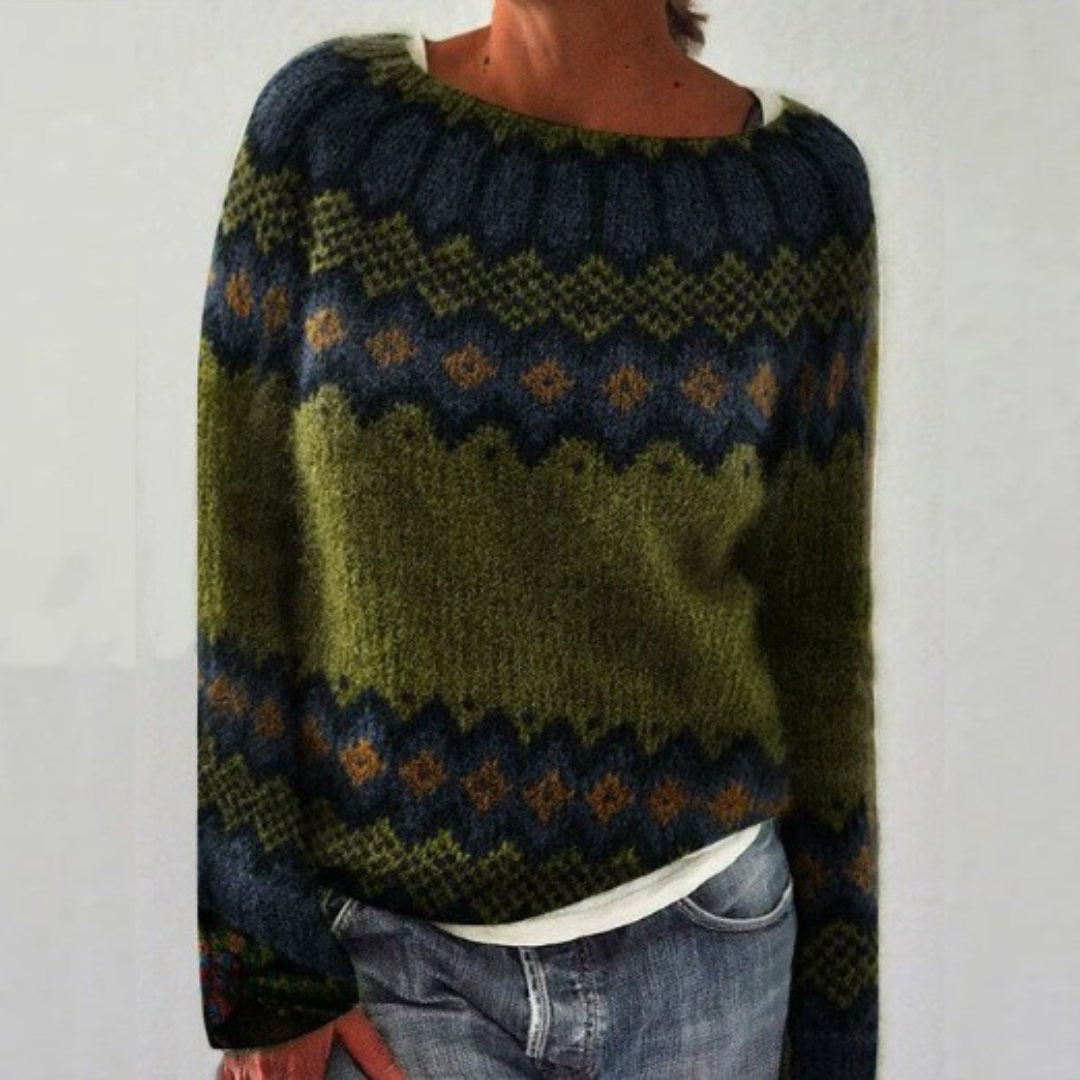 Salome | Przytulny Retro Sweter
