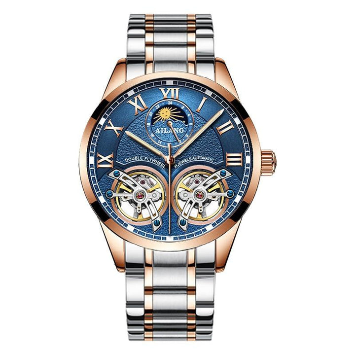 Zegarek mechaniczny z tourbillonem w stylu biznesowym