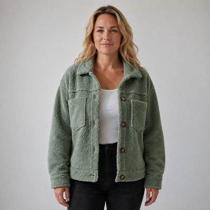 Megan | Miękka Kurtka Fleece