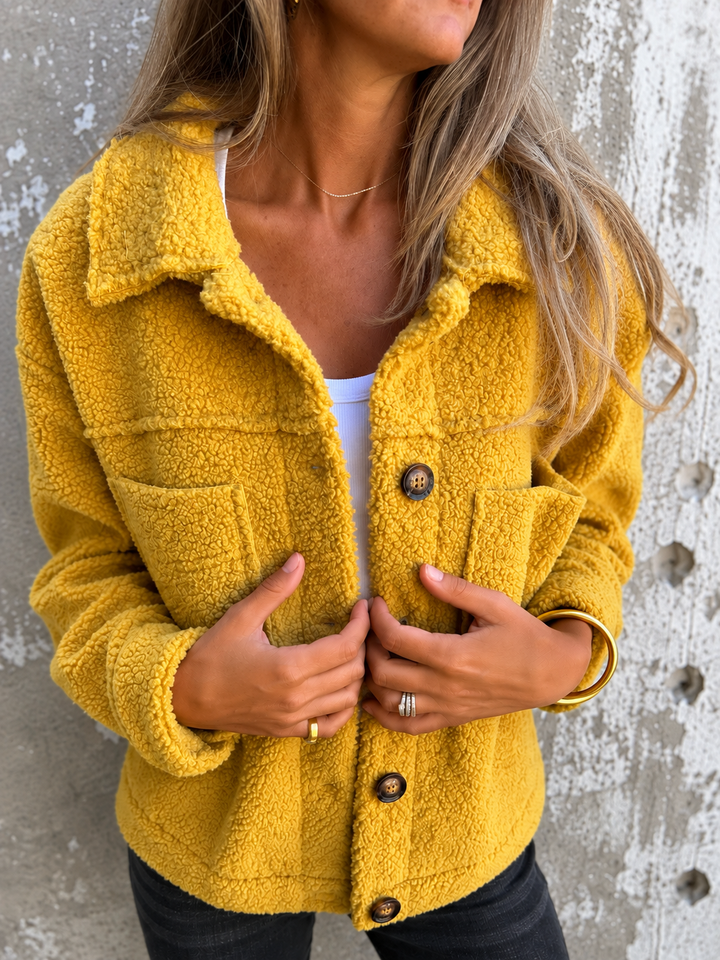 Megan | Miękka Kurtka Fleece