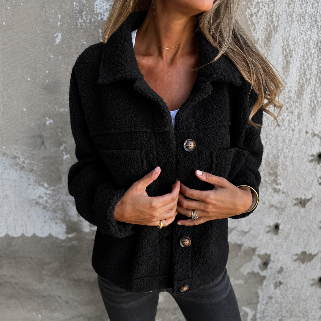 Megan | Miękka Kurtka Fleece