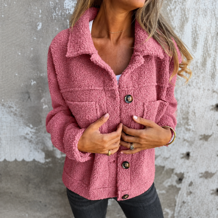 Megan | Miękka Kurtka Fleece