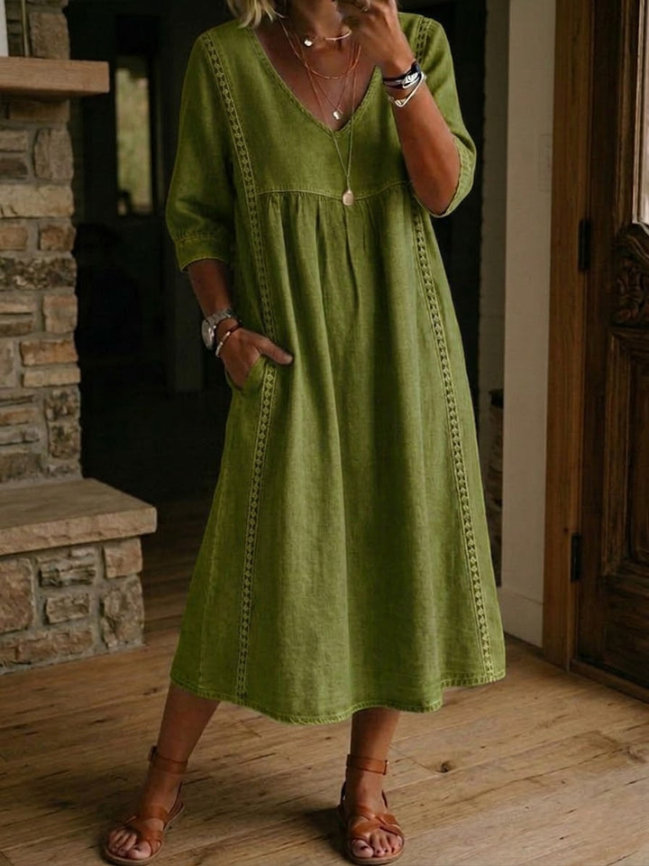 Martha | Wygodna Casual Maxi Sukienka