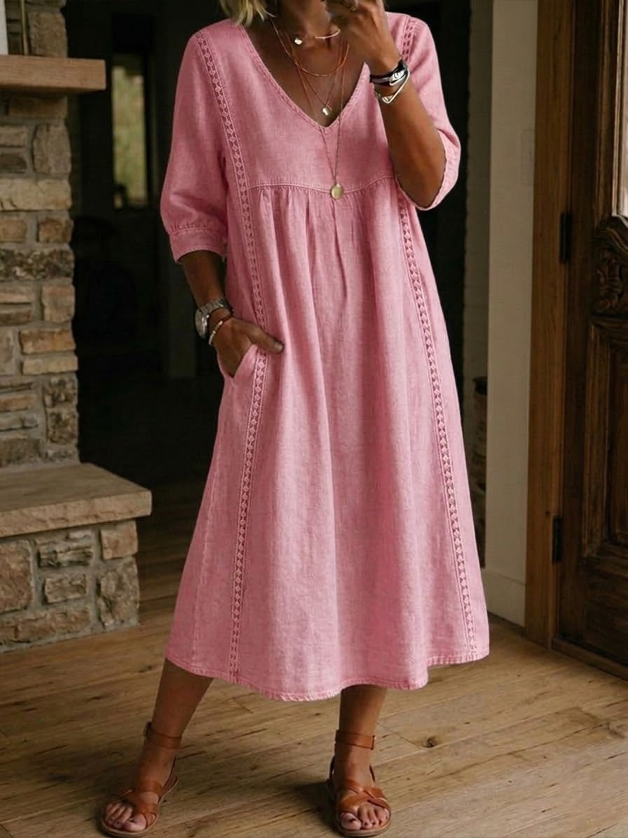 Martha | Wygodna Casual Maxi Sukienka