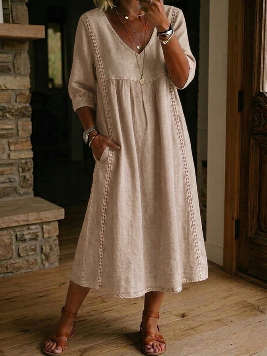 Martha | Wygodna Casual Maxi Sukienka