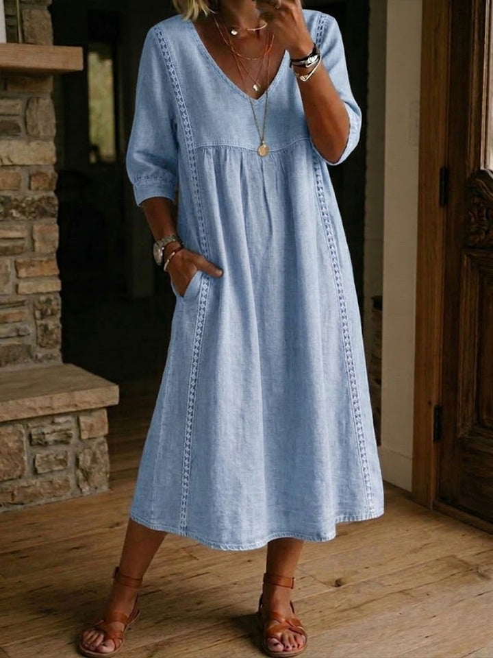 Martha | Wygodna Casual Maxi Sukienka