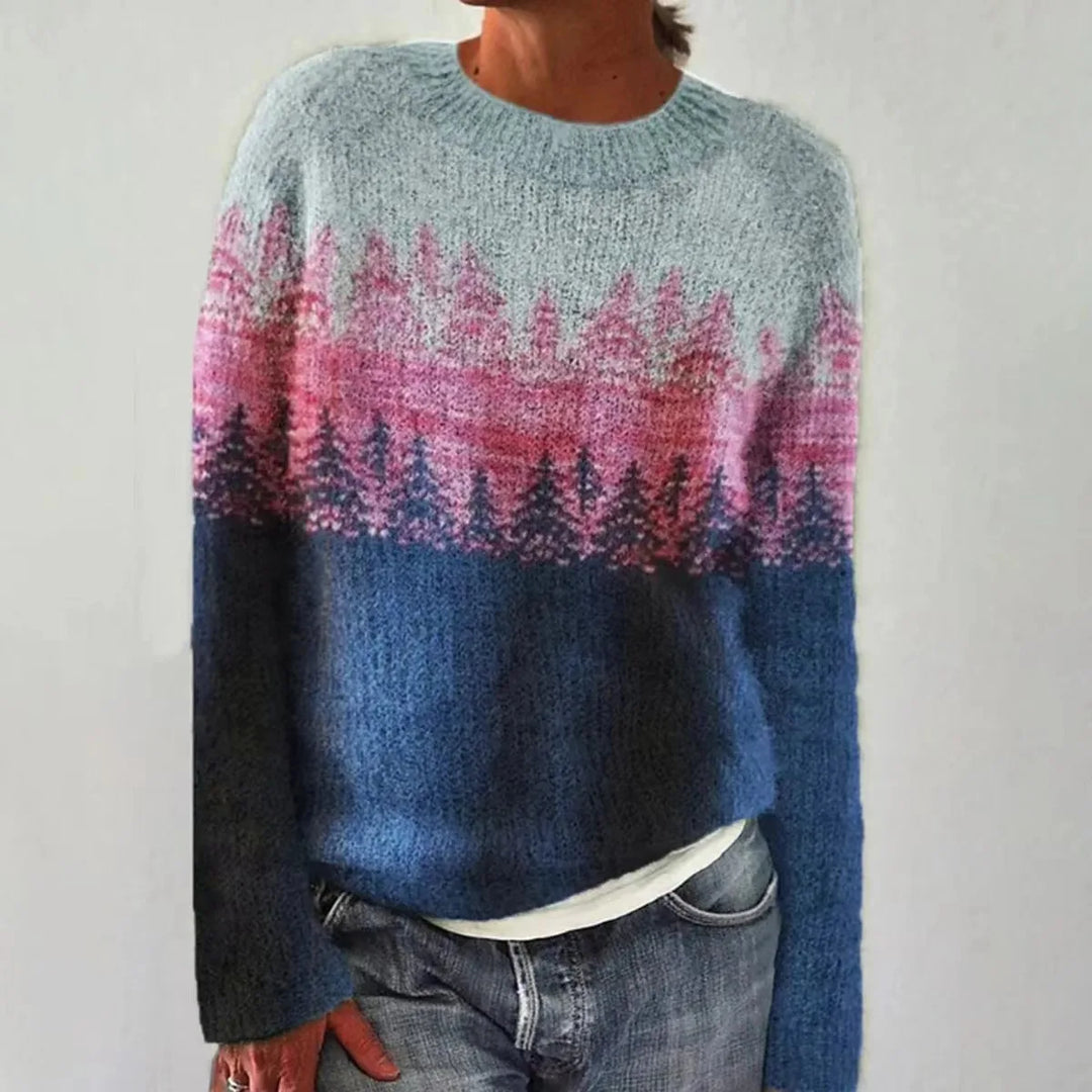 Swetlana | Przytulny Retro Sweter
